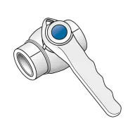 KE KELIT KELEN PP-R golyóscsap, műanyag, PN20, 50mm