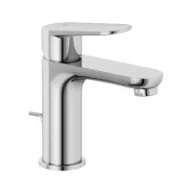   KLUDI X1 100 mosdó csaptelep, egykaros, húzókaros leeresztőszeleppel, króm