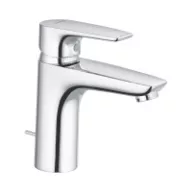   KLUDI Pure&Solid 100 mosdó csaptelep, egykaros, leeresztőszeleppel króm