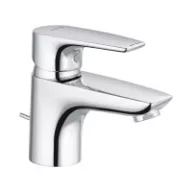   KLUDI Pure&Solid 60 mosdó csaptelep, egykaros, automata leeresztőszeleppel, króm
