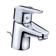   KLUDI D-Vise mosdó csaptelep, egykaros, automata leeresztővel, króm