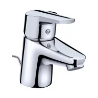   KLUDI D-Vise mosdó csaptelep, egykaros, automata leeresztővel, króm