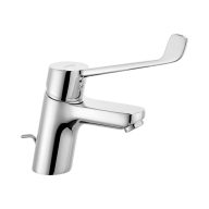   KLUDI Pure&Easy 70 orvosi mosdó csaptelep, egykaros, 180mm kinyúlás, leeresztő, króm