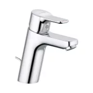   KLUDI Pure&Easy 100 mosdó csaptelep, egykaros, automata leeresztővel, króm