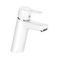   KLUDI Pure&Easy 100 N mosdó csaptelep, egykaros leeresztőszelep nélkül, fehér/króm