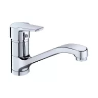 KLUDI D-Vise mosogatócsaptelep, egykaros, álló, króm