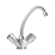   MOFÉM Eurosztár mosdó csaptelep, C130 kifolyócsővel, lánctartó szemmel