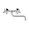 MOFÉM Treff mosogató csaptelep, fali, kerámia felsőrész, S200 kifolyócső