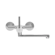   MOFÉM Mambo-5 fali mosogató csaptelep, egykaros, alsó kifolyócsővel