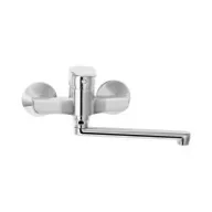   MOFÉM Trend Plus mosogató csaptelep, fali, forgatható kifolyócsővel, 200mm kinyú