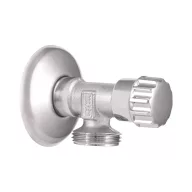   MOFÉM mosógéptöltő sarokszelep, szabályozható, 1/2”x3/4”