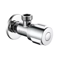 MOFÉM sarokszelep, KERÁMIABETÉTES, króm, 1/2”-1/2”