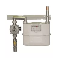   PEO T21R22 szabályzó és mérőállomás, védőszek., fali, be:fenék, ki:tető, réz, D22mm