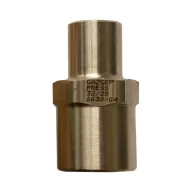 PEO átmeneti idom, acél-réz, press, DN20-22