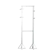   PEO T6/A utólagos alépítmény, előkerti, be/ki: bilincses, horganyzott