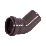 PIPELIFE KAB PVC lefolyó könyök 45°, 40mm