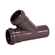 PIPELIFE KAEA PVC lefolyóág 45°, 63/63mm