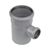 PIPELIFE KAEA PVC lefolyóág 90°, 110/50mm