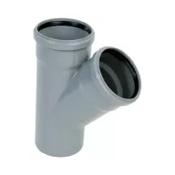 PIPELIFE KAEA PVC lefolyóág 45°, 110/110mm