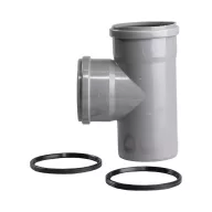 PIPELIFE KAEA PVC lefolyóág 90°, 110/110mm