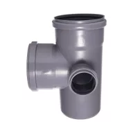   PIPELIFE KAED PVC lefolyó sarokleágazó idom, jobbos, 110/110/50mm