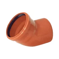 PIPELIFE KGB csatorna könyök 45°, 125mm