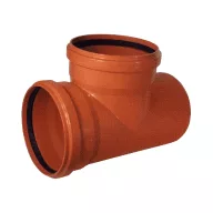 PIPELIFE KGEA csatorna ágidom 90°, 125/110mm