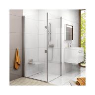 AVAK Chrome CPS-90 fix oldalfal, krómhatású + Transparent