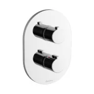   RAVAK Chrome CR 063.00 falba süllyesztett termosztatikus kádcsaptelep