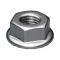 RENUSOL hatlapú peremes anya, inox, DIN985, M8 (100db/csomag) NP