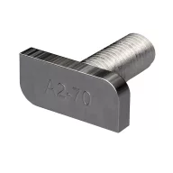   RENUSOL kalapácsfejű csavar, inox, fekete, M8x20mm (100db/csomag) NP