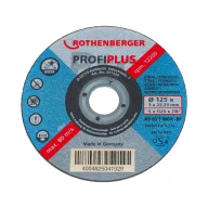   ROTHENBERGER Inox Profi Plus vágókorong, 115x1x22mm, 10db/csom