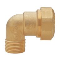 TECNOVIELLE(RB) KPE réz könyök, 20mmx1/2”K