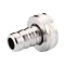 TECNOVIELLE(RB) tömlővég nikkelezett 1/2", 3/4"-os hollandival