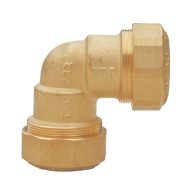 TECNOVIELLE(RB) KPE réz könyök, 63x63mm