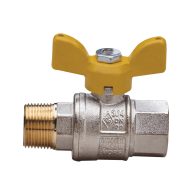 TECNOVIELLE(RB) golyóscsap, gázra, fix, 3/4”KB