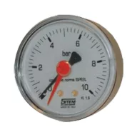 SIT manométer hátsó csatlakozással 63mm 4bar