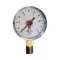 SIT manométer alsó csatlakozással 80mm 4bar