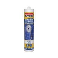 SOUDAL szaniter szilikon, színtelen, 280ml