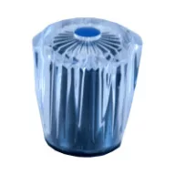 STYRON KG-01 kristálygomb, 1/2", kék