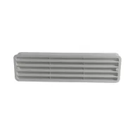   STYRON STY-221 műanyag szellőzőrács ajtóba, fehér, 316x83mm (AR-1)