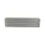STYRON STY-221 műanyag szellőzőrács ajtóba, fehér, 316x83mm (AR-1)