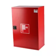   TZB LC komplett tűzcsapszekrény, lemezajtós, műanyag zár, piros, 650x450x250mm