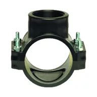 UNIDELTA KPE nyeregidom, 10bar, 63mmx5/4”