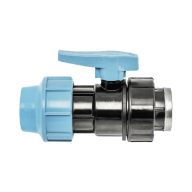 UNIDELTA KPE golyóscsap, 20mmx1/2”B