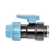 UNIDELTA KPE golyóscsap, 25mmx3/4”B