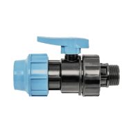 UNIDELTA KPE golyóscsap, 25mmx3/4”K