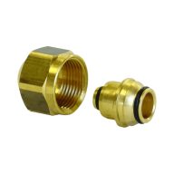   UPONOR Vario PE-Xa roppanógyűrűs csatlakozó, ötrétegű csőhöz, Eurokón., 20x2mm-3/4”