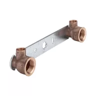   VIEGA 94476.05 Gemini forrasztható réz szerelt falikorong, 15mmx1/2"-150mm