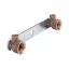 VIEGA 94476.05 Gemini forrasztható réz szerelt falikorong, 15mmx1/2"-150mm